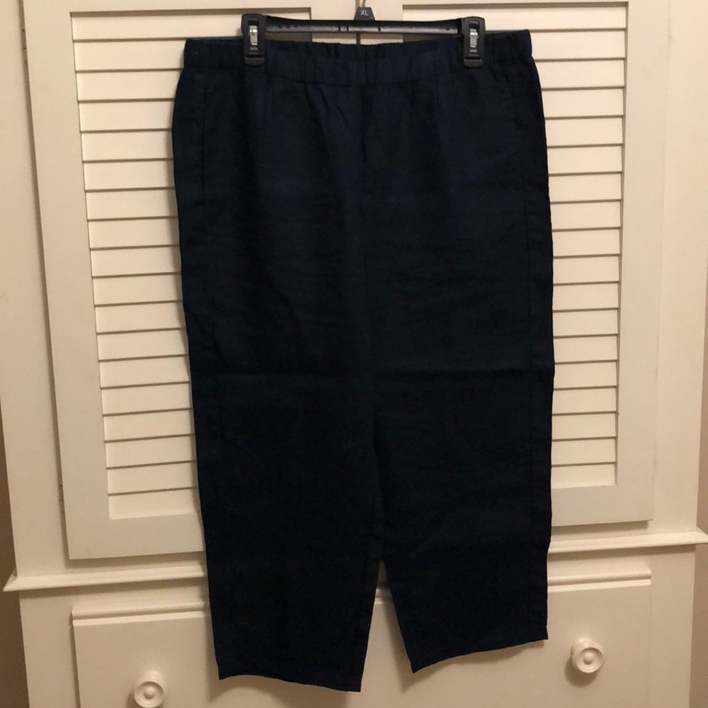 Jjill Linen Capris M